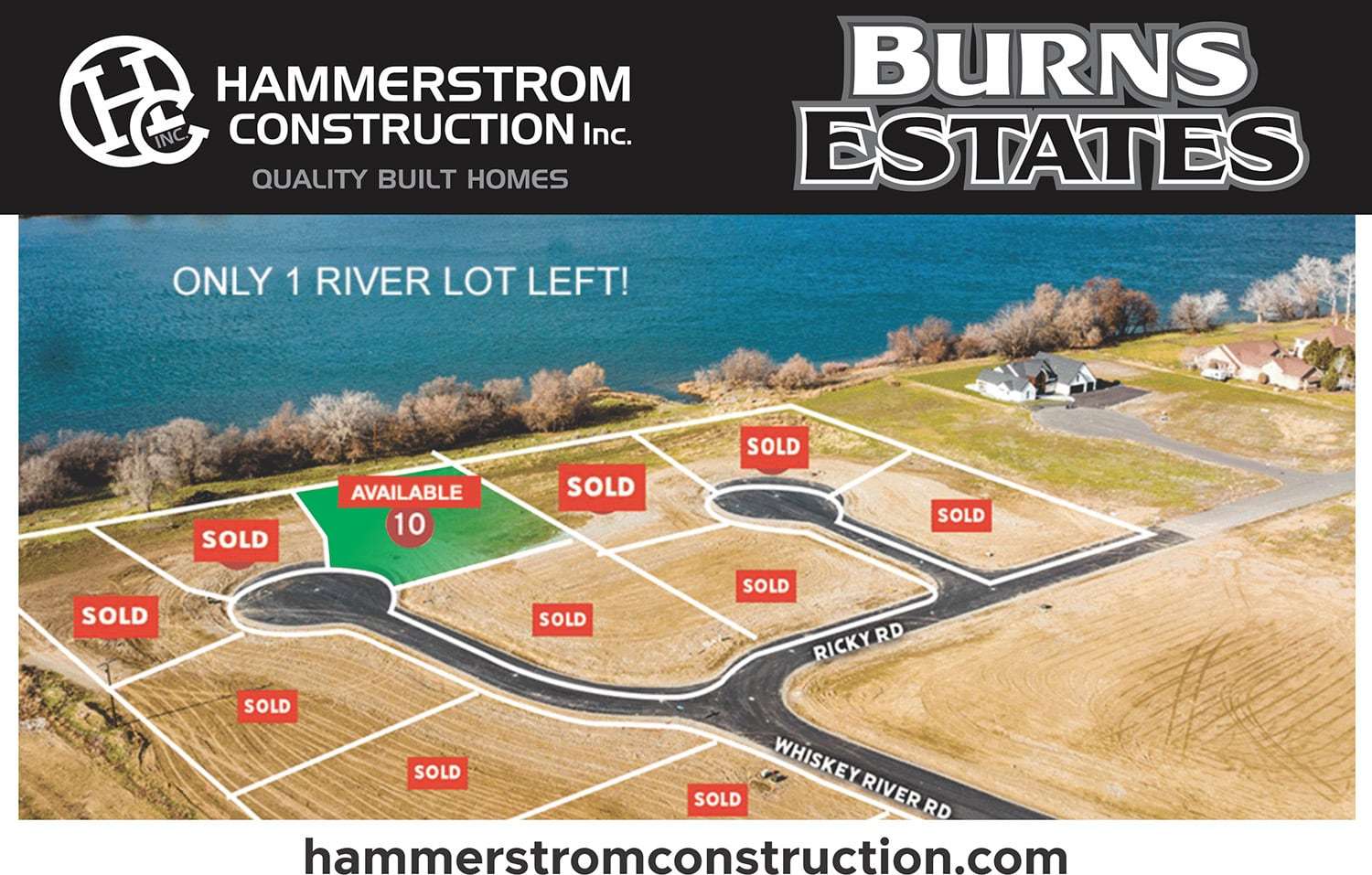 casa en Burns Estates Phase 2 por Hammerstrom Construction