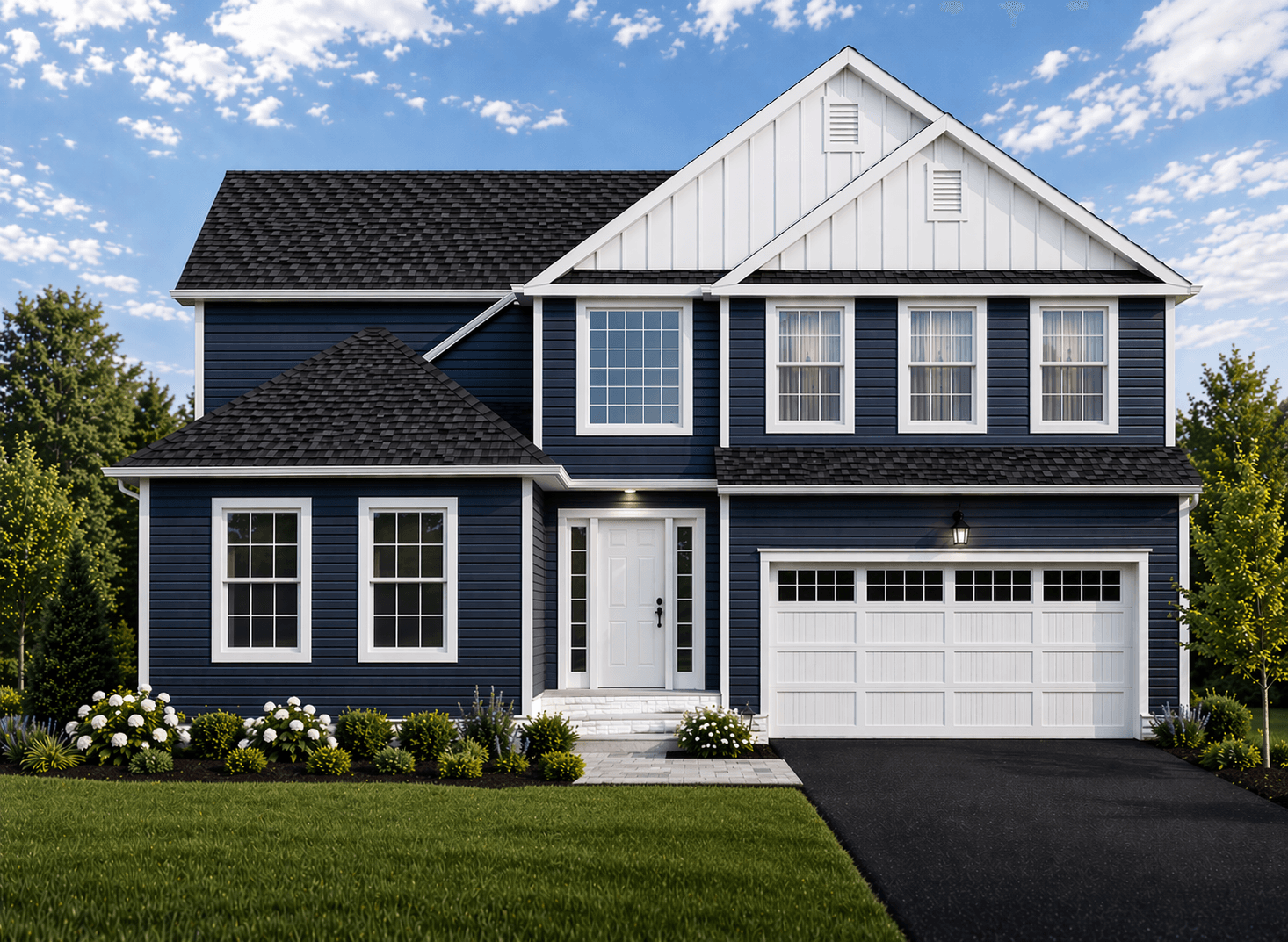 Edith Lane Bloomfield por T&M Homes en Hartford Connecticut