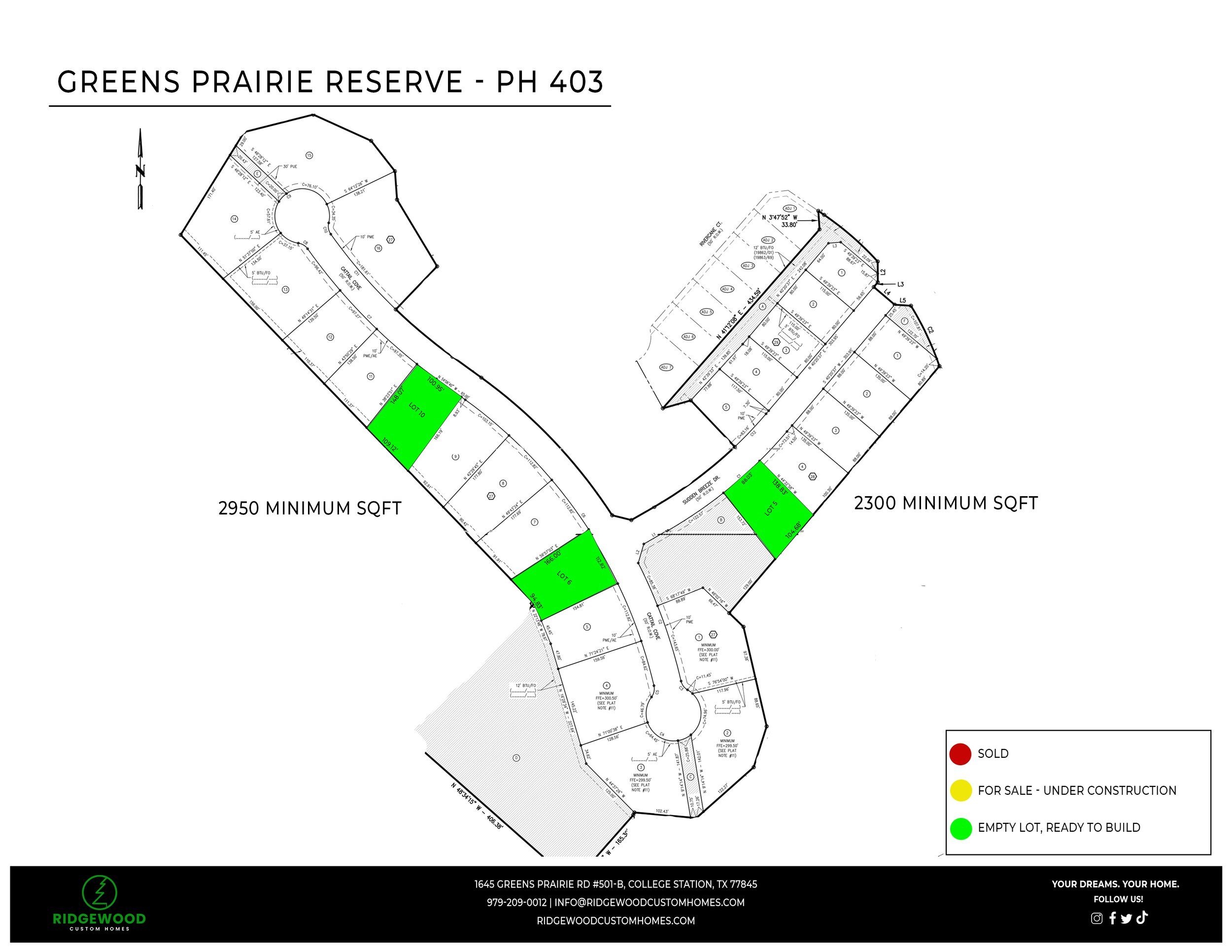 casa en Greens Prairie Reserve por Ridgewood Custom Homes