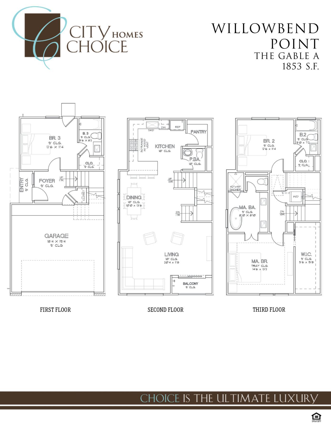 Plan Unknown - Willowbend Point: Houston, Texas - City Choice Homes
