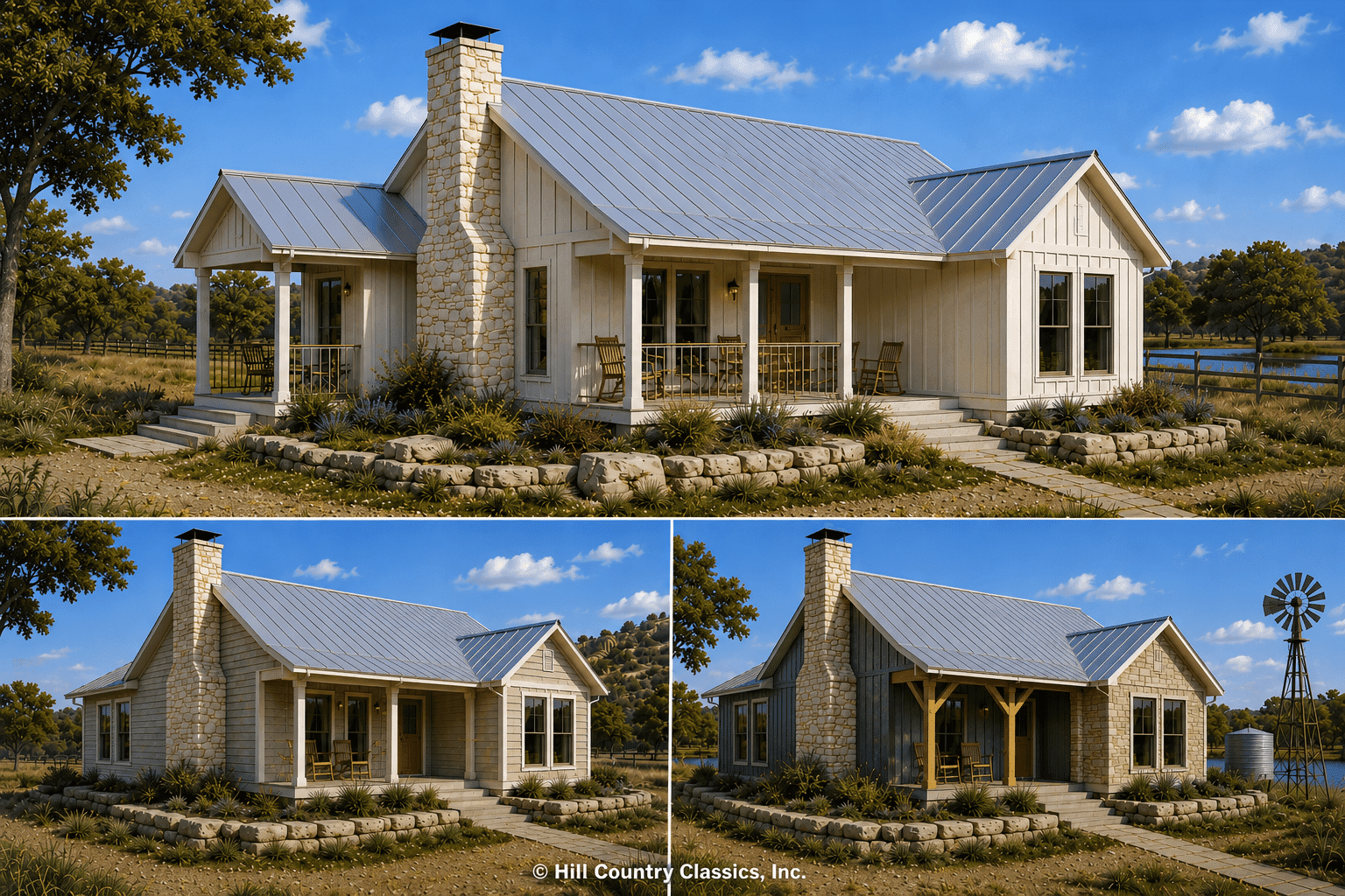 Hill Country Classics Custom Homes por Hill Country Classics Custom Homes en San Antonio Texas