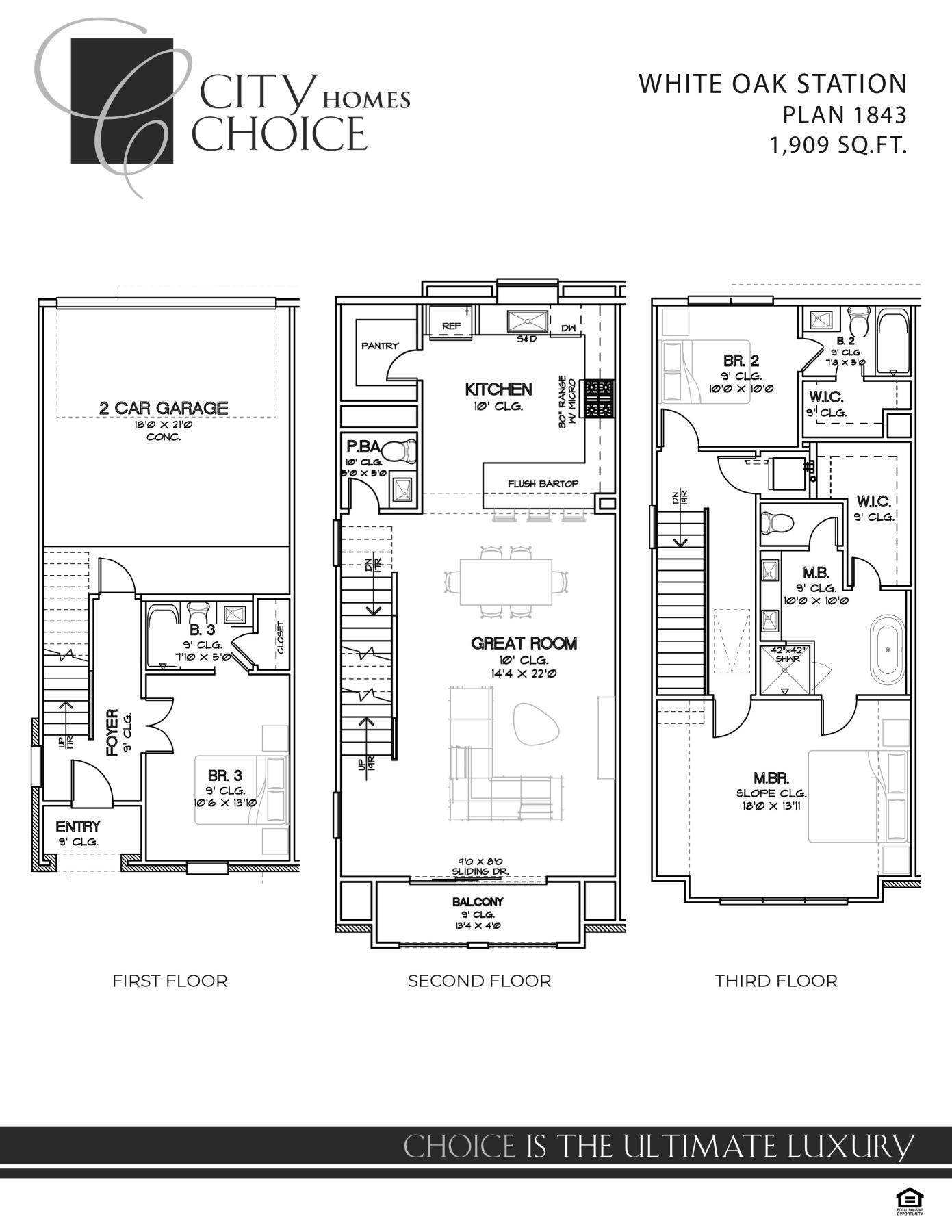 casa en White Oak Station por City Choice Homes