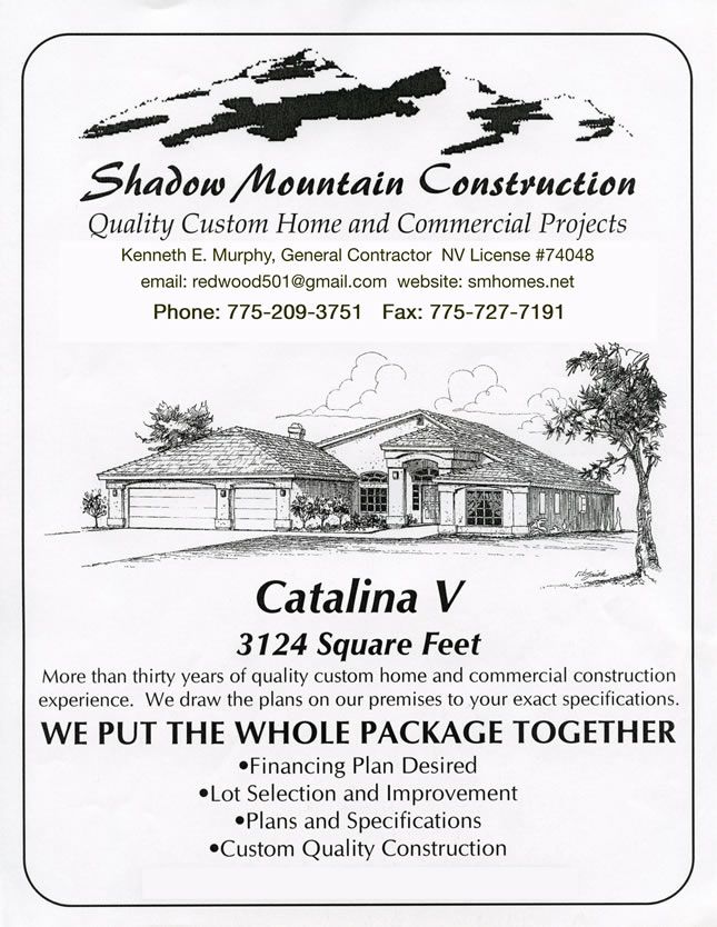 Shadow Mountain Homes por Shadow Mountain Homes en Las Vegas Nevada