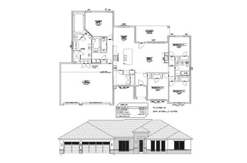 casa en Hollywood Park por B&M Amarillo Homes