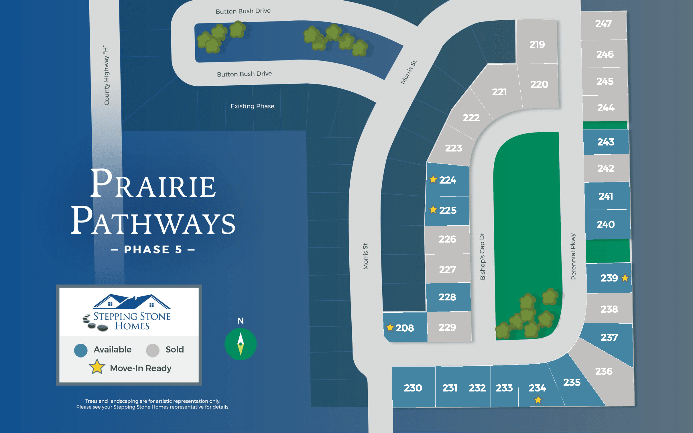 casa en Prairie Pathways por Stepping Stone Homes