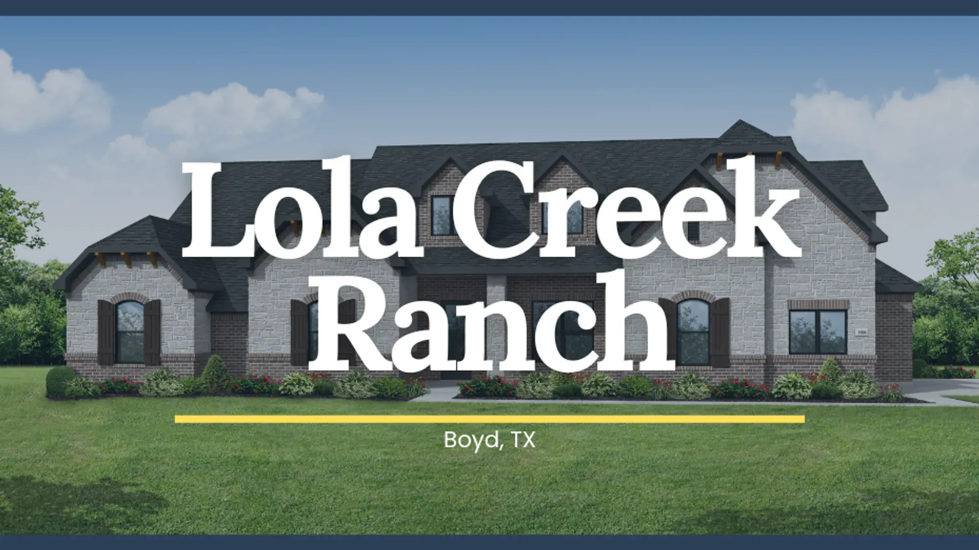casa en Lola Creek Ranch por Doug Parr Custom Homes