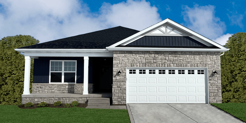 Ranch - Beverly Estates: Lowell, Indiana - Lifehouse Homes