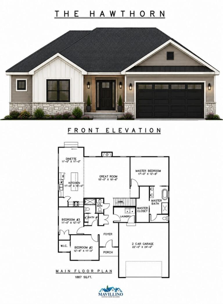 casa en Mavillino Custom Homes por Mavillino Custom Homes o
