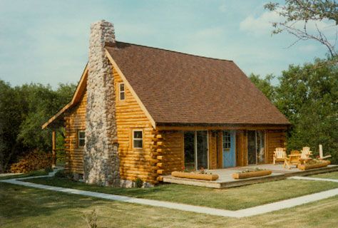 casa en Stone City Log Homes por Stone City Log Homes