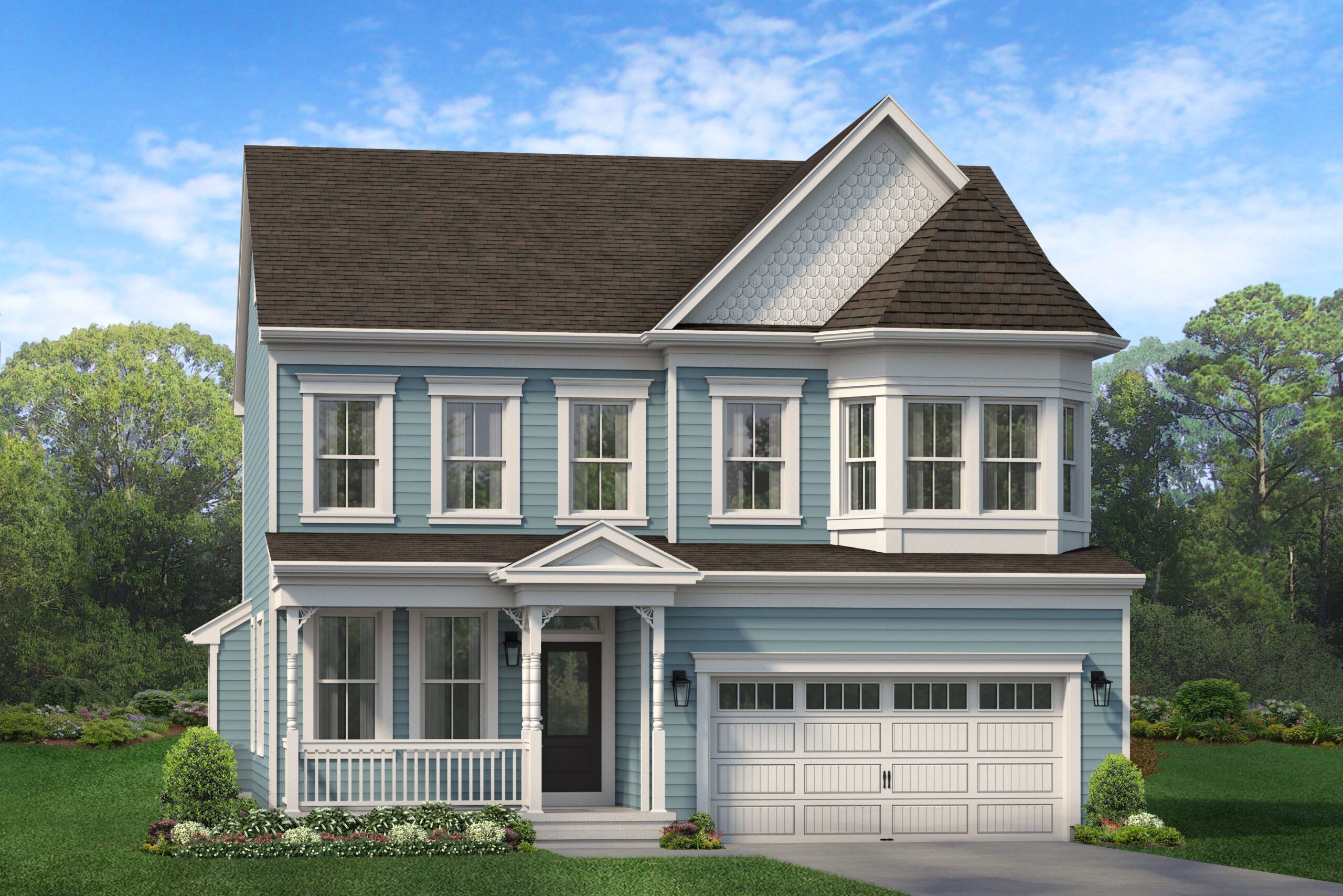 The Bennett - Bayberry: Newark, Pennsylvania - Blenheim Homes
