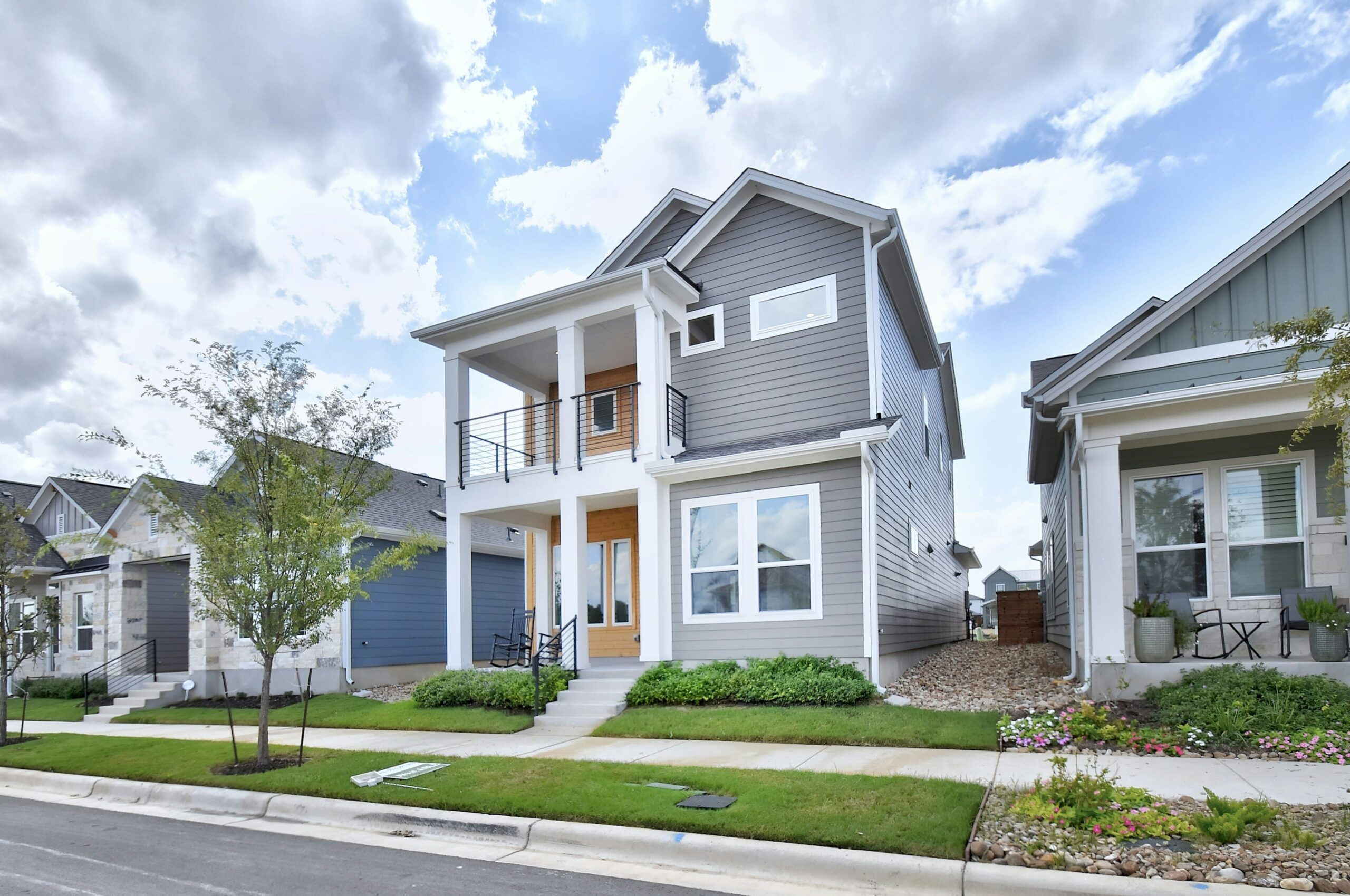 casa en New Braunfels: Town Creek por Wes Peoples Homes