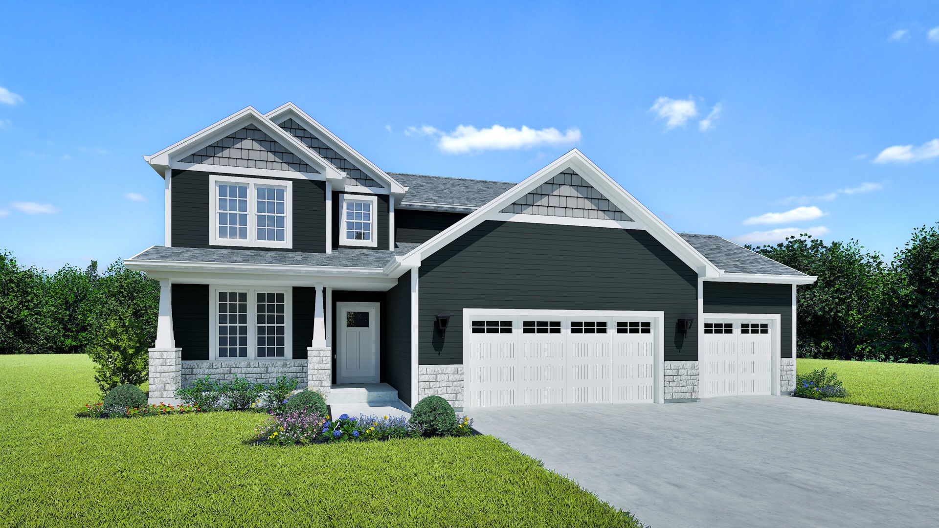 Homestead Acres por Stepping Stone Homes en Milwaukee-Waukesha Wisconsin