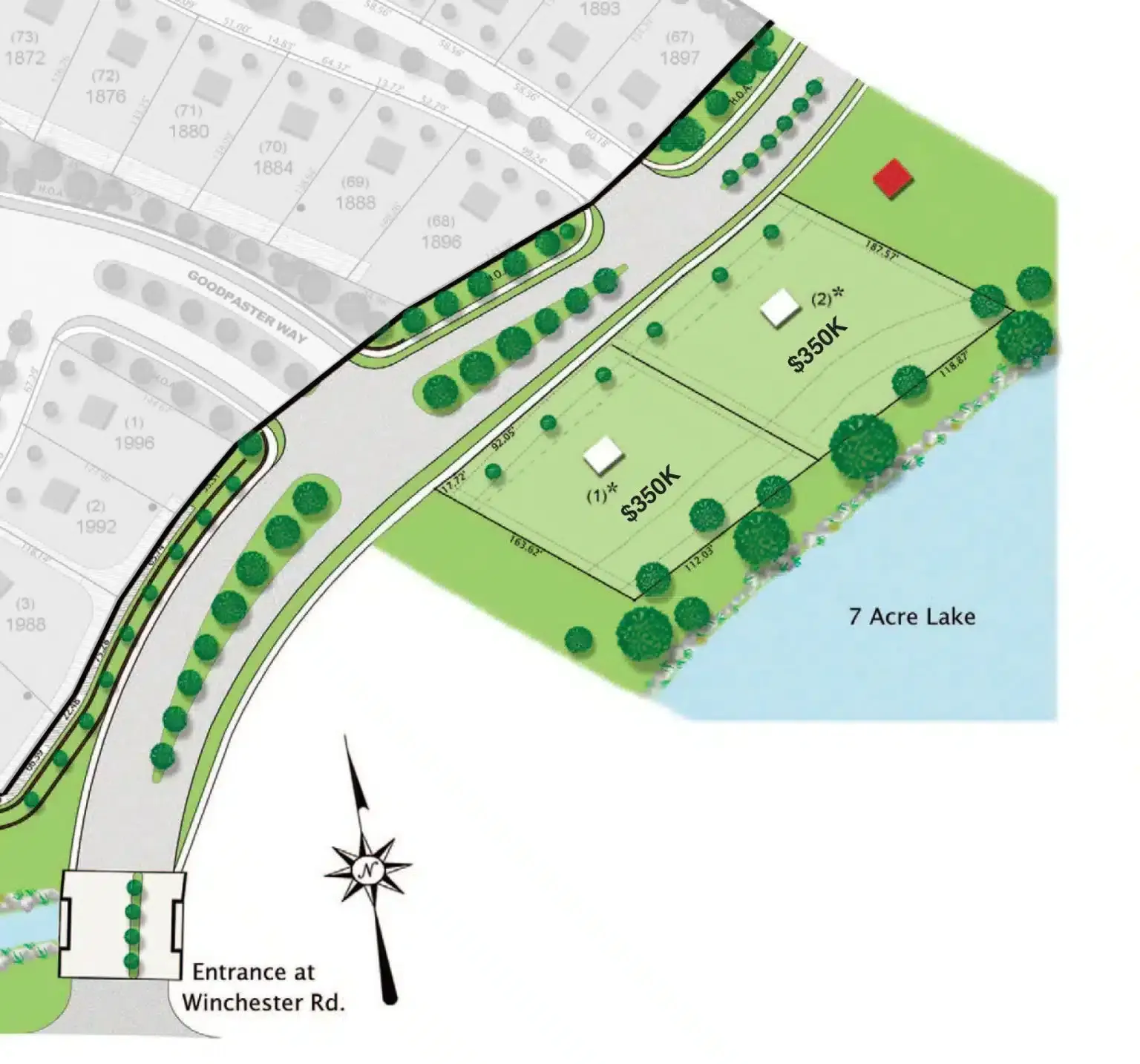 casa en Patchen Lake Lots Jimmy Nash Homes por Jimmy Nash Homes