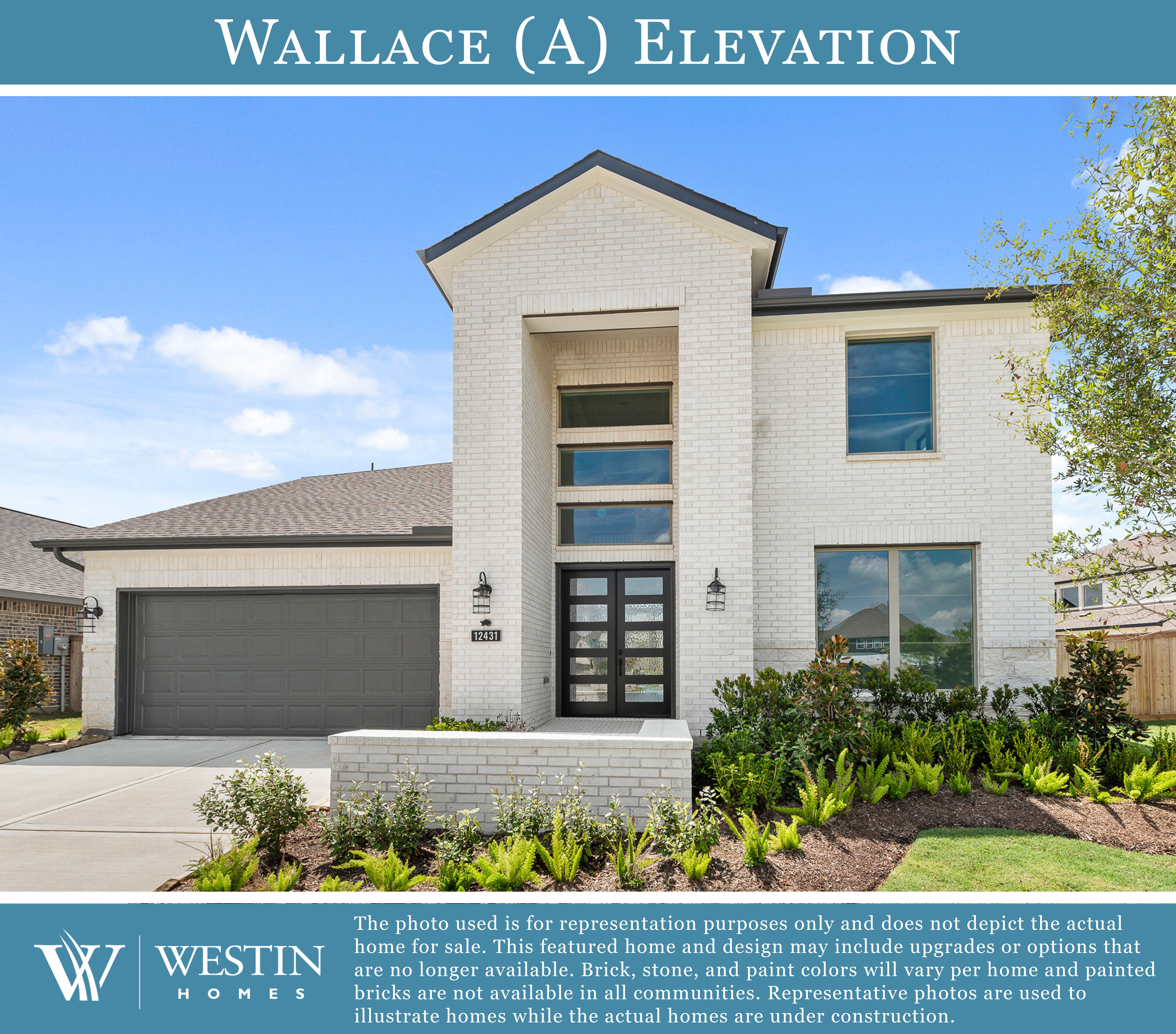 Wallace - Bridgeland: Cypress, Texas - Westin Homes