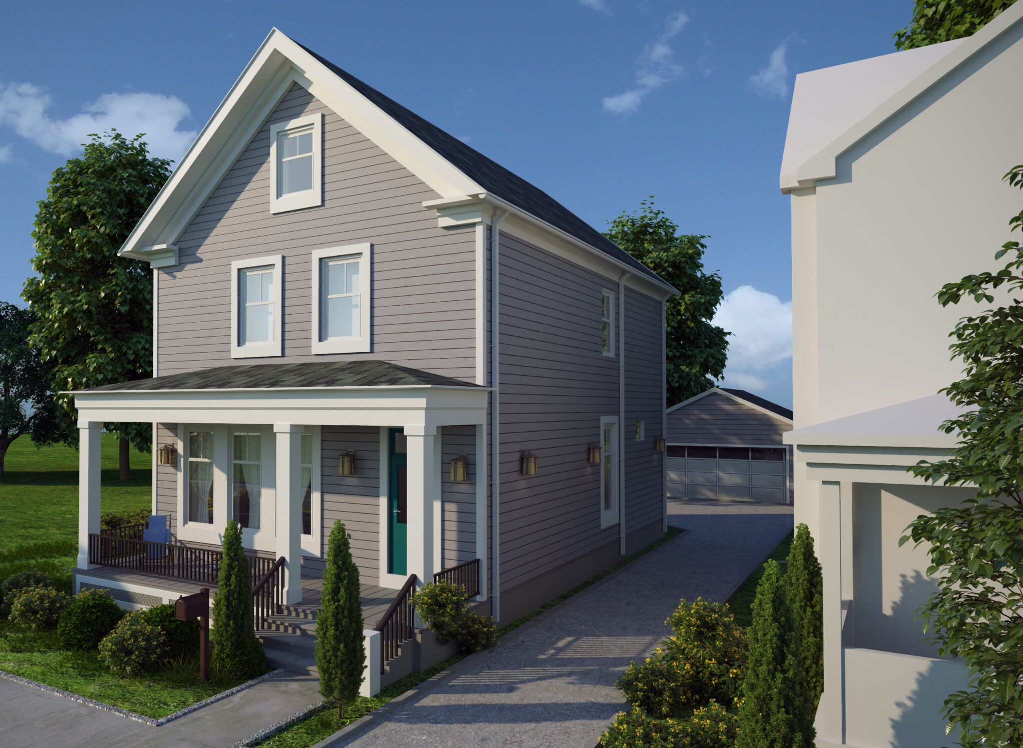 Plan 23 - Fairfax: Cleveland, Ohio - Knez Homes