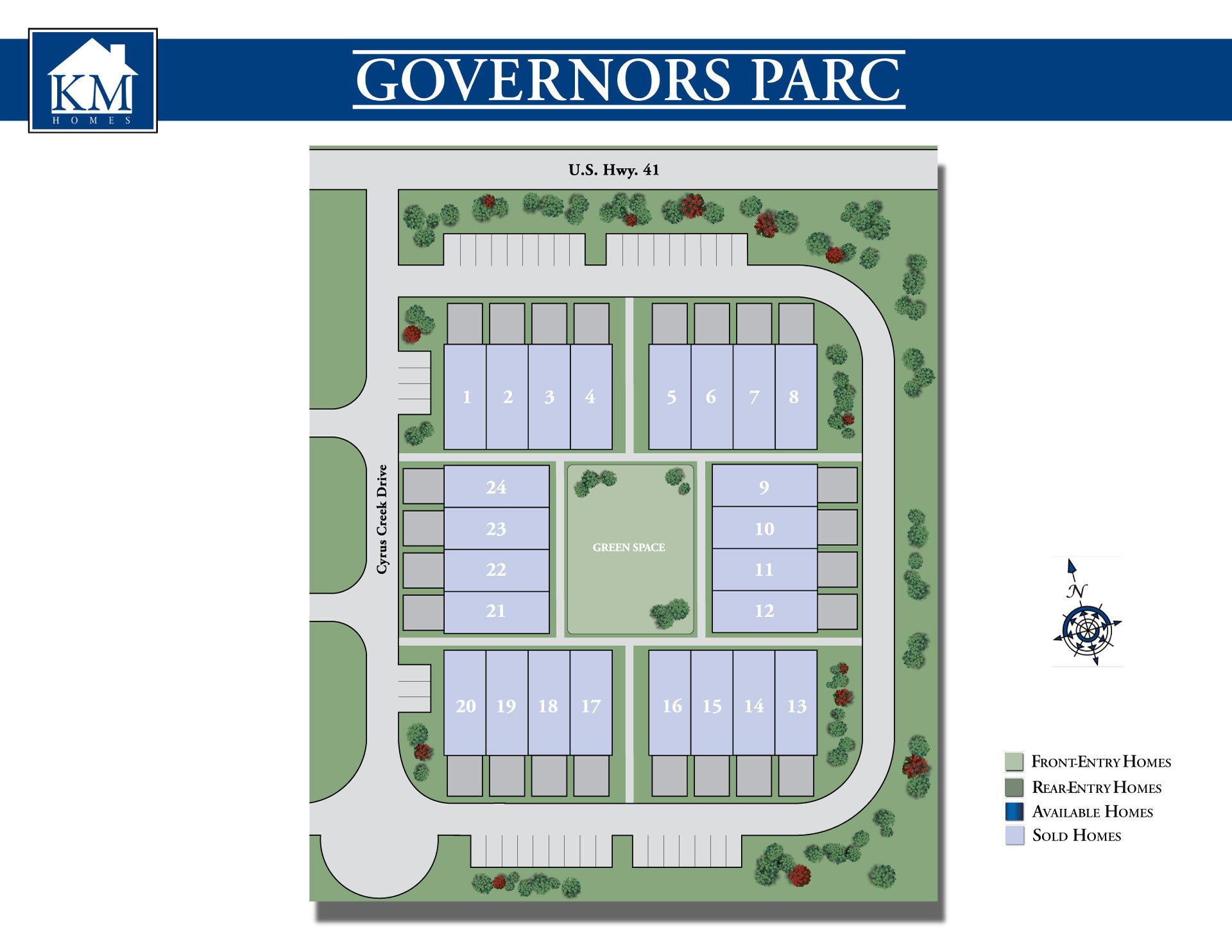 casa en Governors Parc por KM Homes