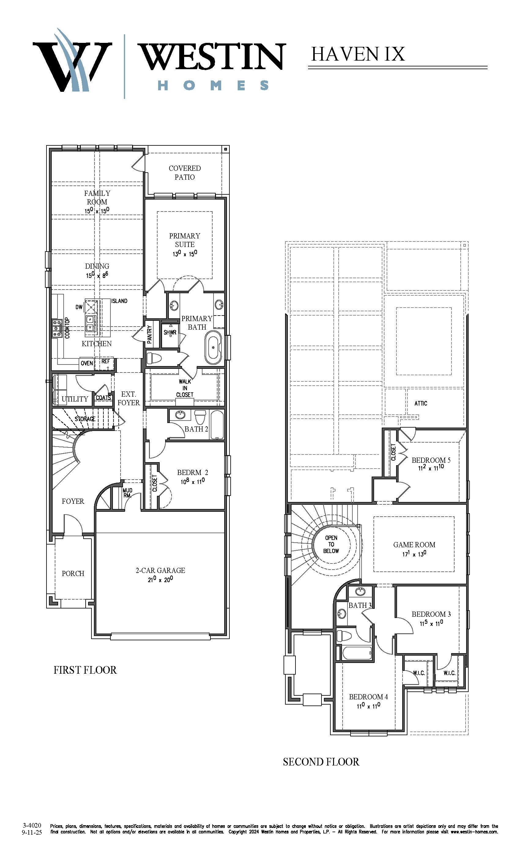 Haven IX - Candela South: Richmond, Texas - Westin Homes