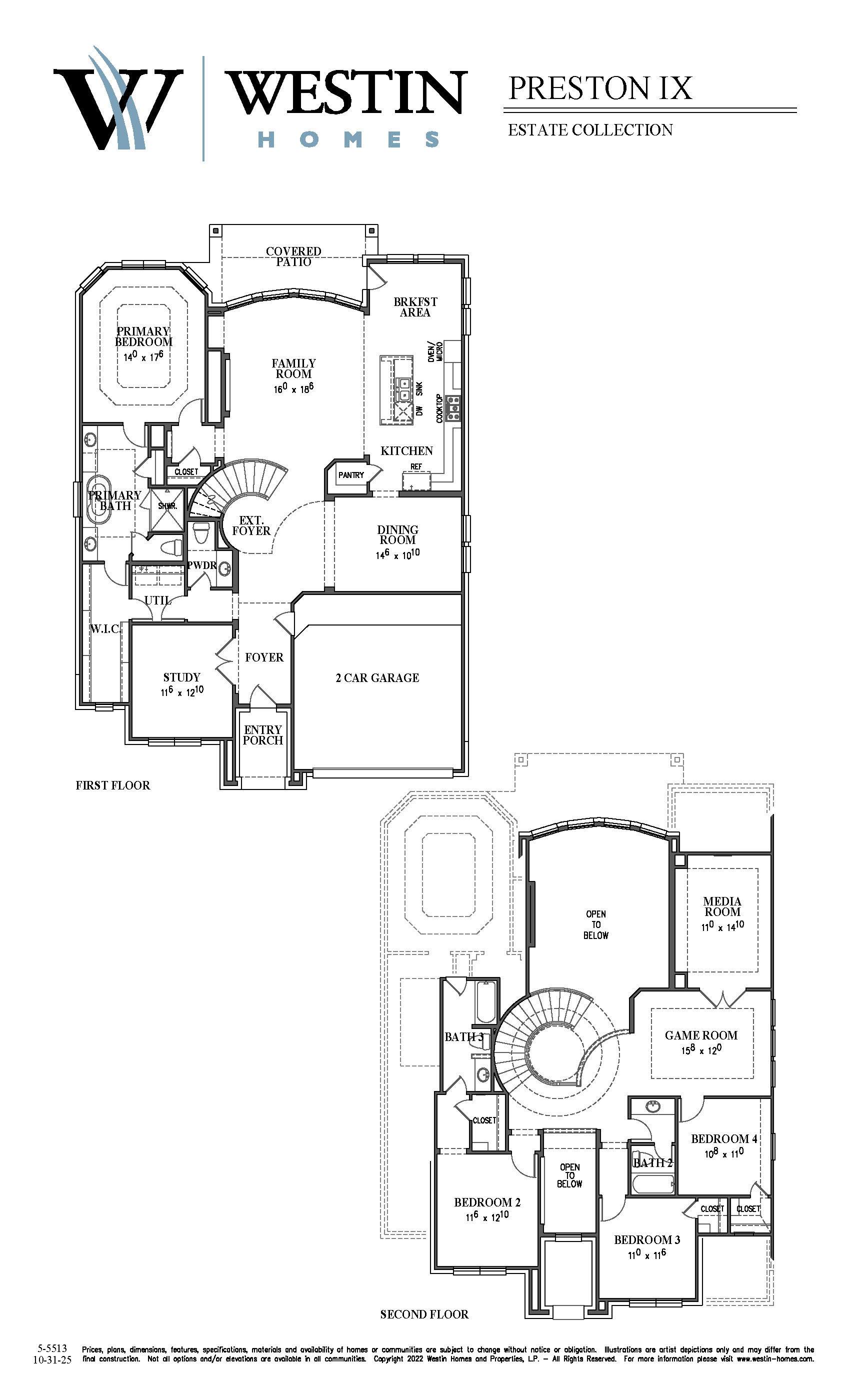 Preston IX - Candela: Richmond, Texas - Westin Homes