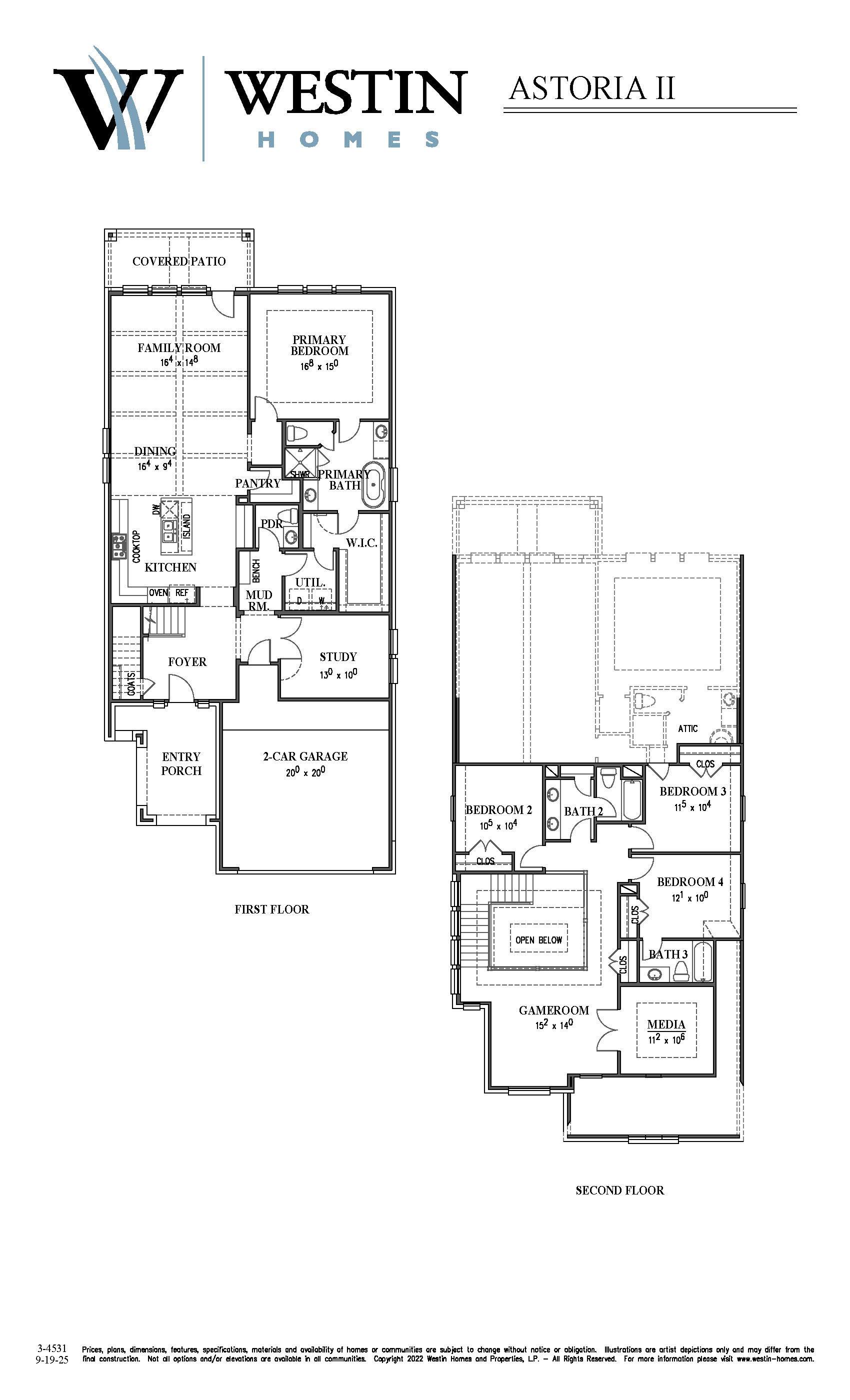 Astoria II - Sienna: Missouri City, Texas - Westin Homes