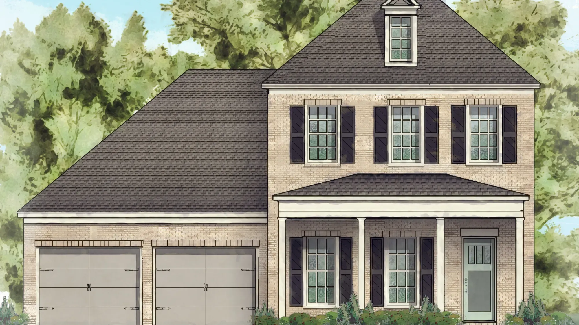 Augusta B - New Construction Homes IN Birmingham, AL: Birmingham, Alabama - Newcastle Homes.