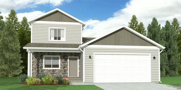 Plan 12 - The Benches: Columbia Falls, Montana - Terry Homes Inc.