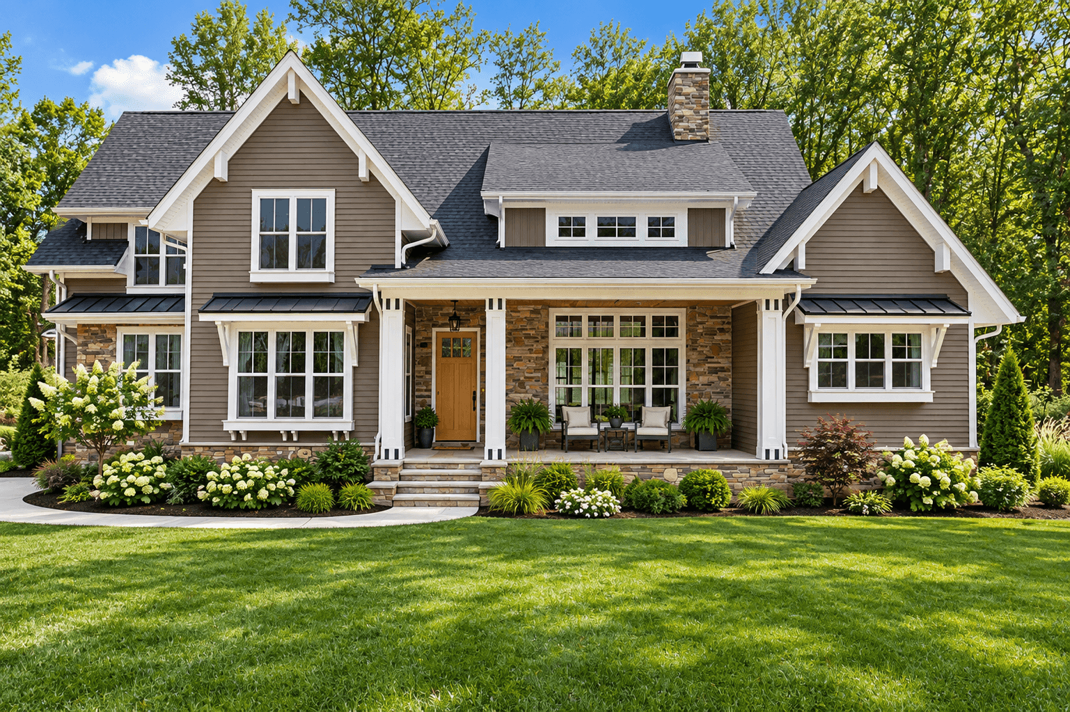 casa en Township Centre por Kraftech Homes