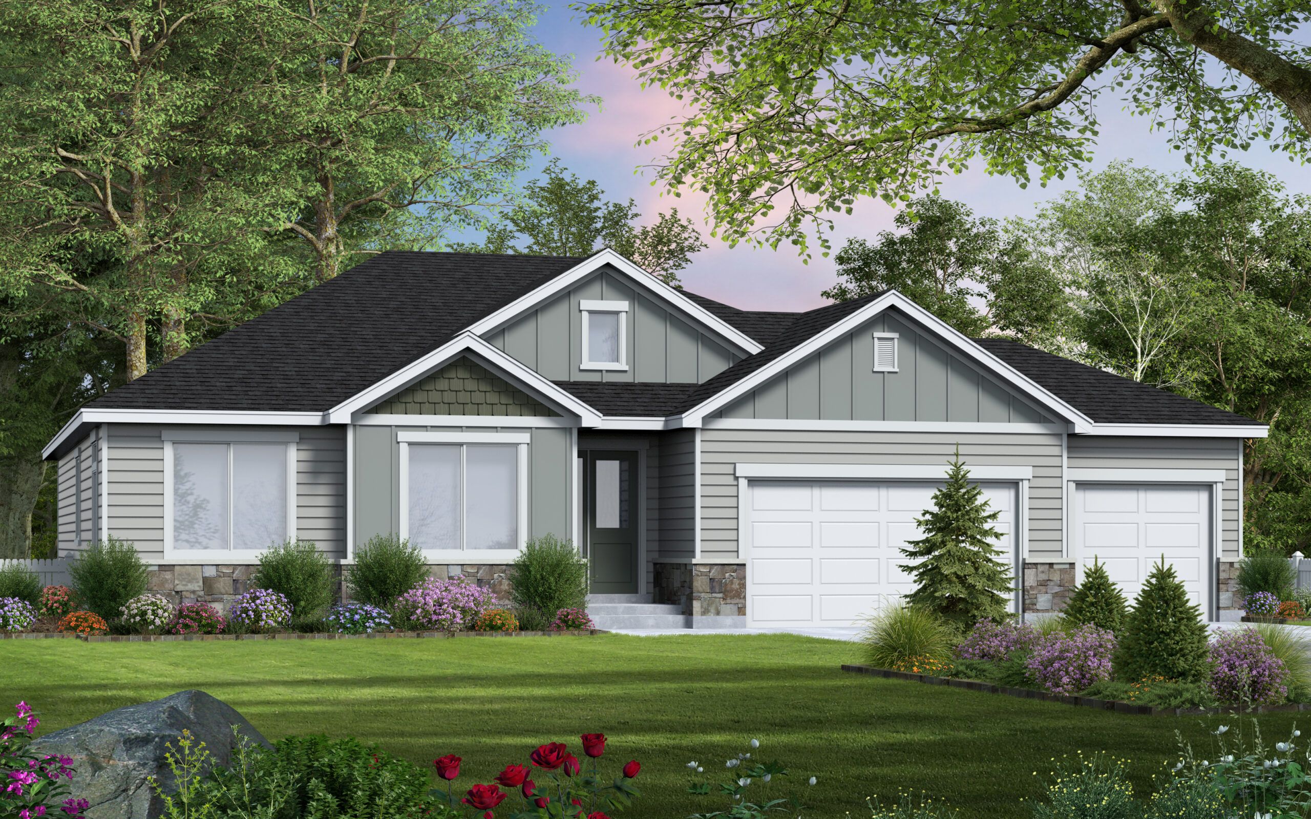 Basswood - Hidden Oaks: Herriman, Utah - Perry Homes, Inc.