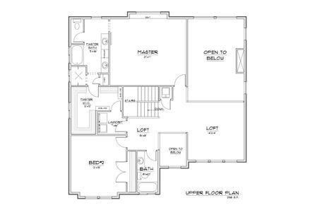 Amy Floor Plan - Pepperdign Homes