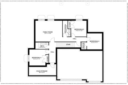 Reese Floor Plan - Pepperdign Homes