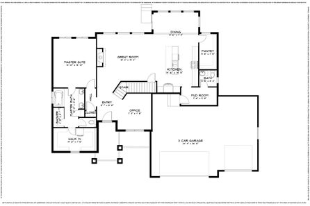Blake Floor Plan - Pepperdign Homes
