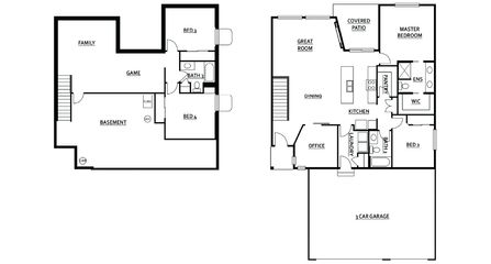A Floor Plan - Destiny Homes