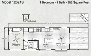 Forest Park 12321 S Floor Plan - Factory Homes Outlet