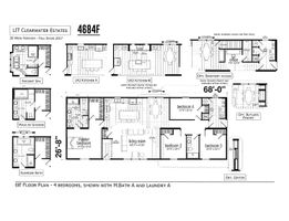 Clearwater 4684 F Floor Plan - Factory Homes Outlet