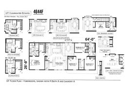 Clearwater 4644 F Floor Plan - Factory Homes Outlet