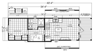 Athens Park 529 Floor Plan - Factory Homes Outlet