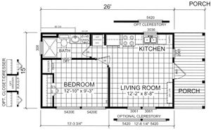 Athens Park 522 Floor Plan - Factory Homes Outlet