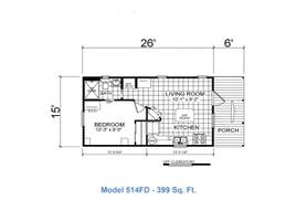 Athens Park 514 Floor Plan - Factory Homes Outlet