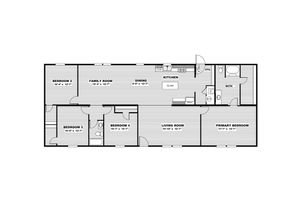 Pride Floor Plan - Clayton Homes of Bossier City