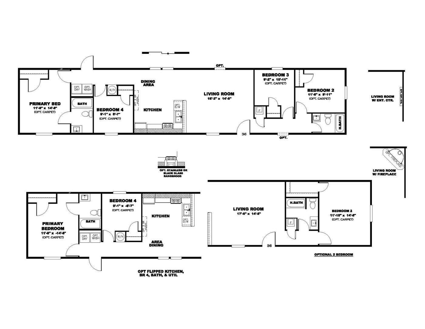 Blazer 76 4 A Plan at Clayton Homes of London in London, KY by Clayton