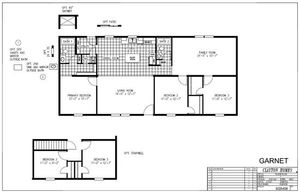 Gar Floor Plan - Clayton Homes Of Millsboro