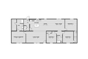Wonder Floor Plan - Clayton Homes of Bossier City