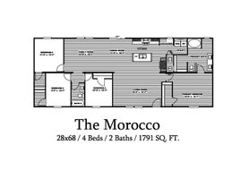 Morocco Floor Plan - Clayton Homes of Alexandria