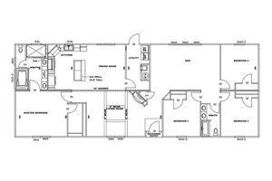 Plan 106 Floor Plan - Clayton Homes