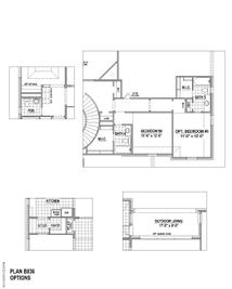 The B 836 - Canyon Falls 90s: Argyle, Texas - Belclaire Homes