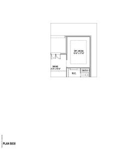 838 Floor Plan - Belclaire Homes