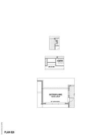The B 826 - Canyon Falls 90s: Argyle, Texas - Belclaire Homes