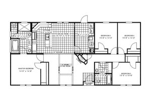 Plan 110 Floor Plan - Clayton Homes