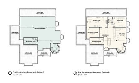 The Kensington Floor Plan - Copper Homes