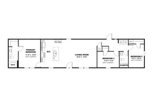 The Breeze Floor Plan - Clayton Homes Of Stalbans