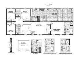 The Fusion 32 H Floor Plan - Clayton Homes